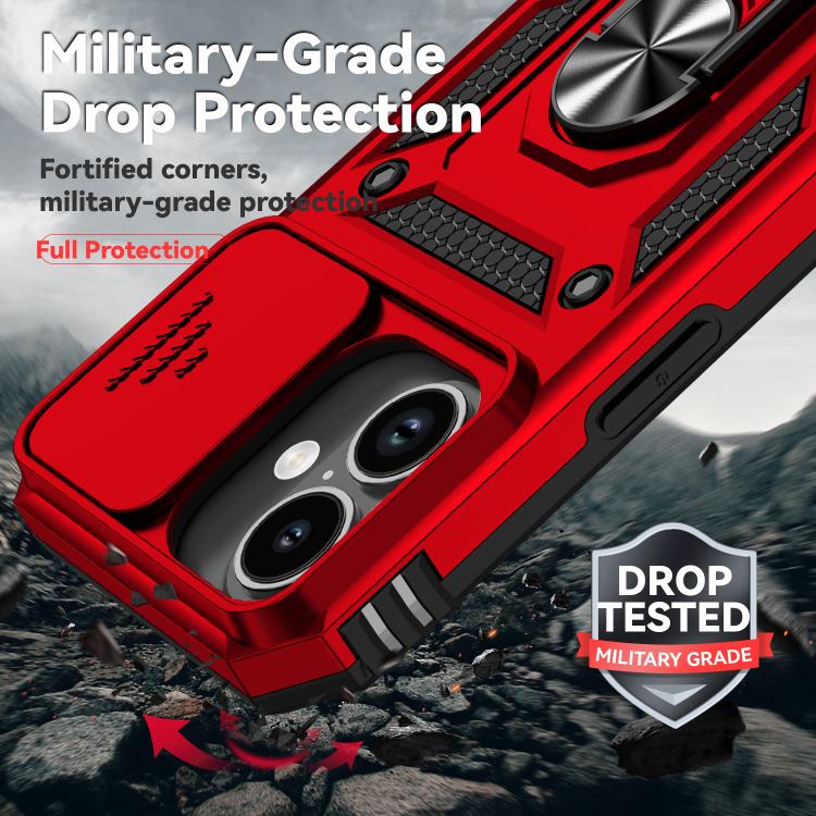 For iPhone 17 Sliding Camshield Holder Phone Case