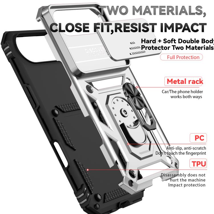 For iPhone Air Sliding Camshield Holder Phone Case