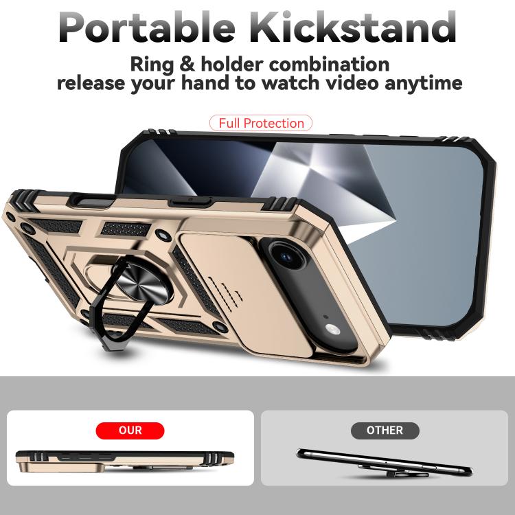 For iPhone Air Sliding Camshield Holder Phone Case