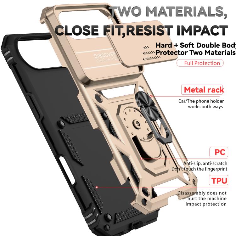 For iPhone Air Sliding Camshield Holder Phone Case
