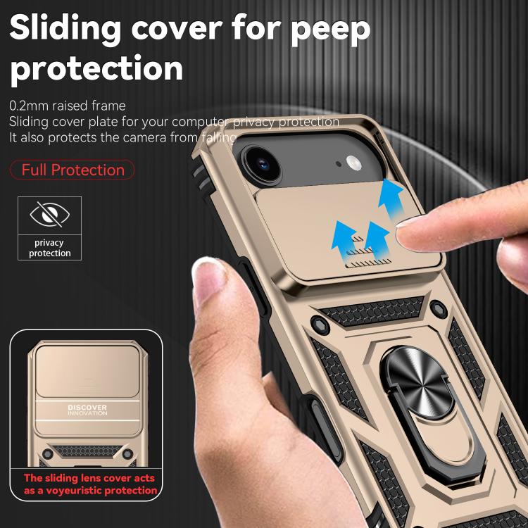 For iPhone Air Sliding Camshield Holder Phone Case