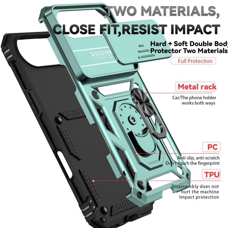 For iPhone Air Sliding Camshield Holder Phone Case