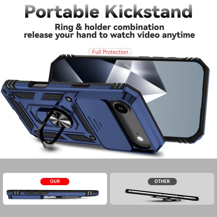 For iPhone Air Sliding Camshield Holder Phone Case