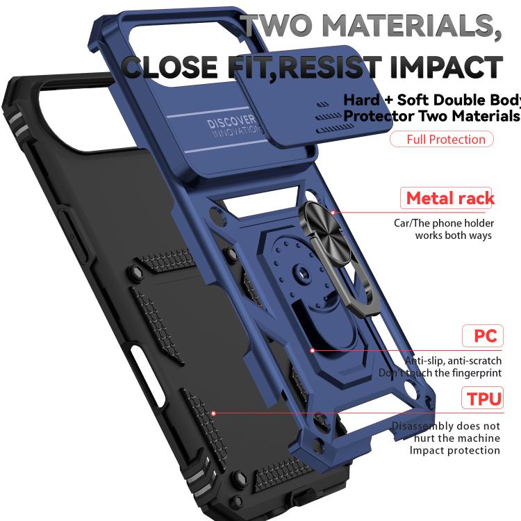 For iPhone Air Sliding Camshield Holder Phone Case