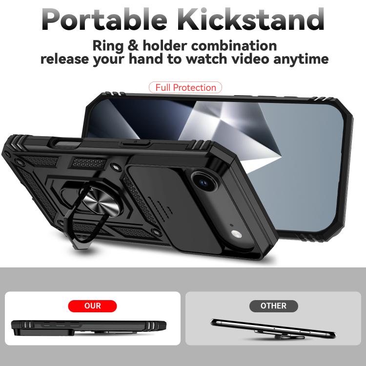 For iPhone Air Sliding Camshield Holder Phone Case