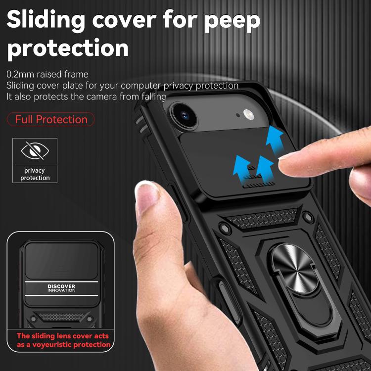 For iPhone Air Sliding Camshield Holder Phone Case