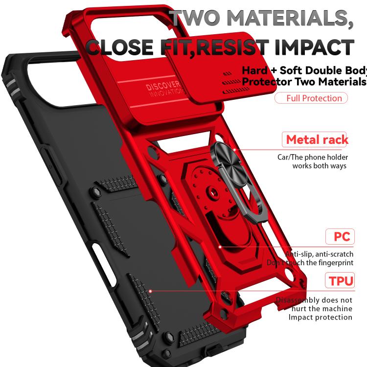 For iPhone Air Sliding Camshield Holder Phone Case