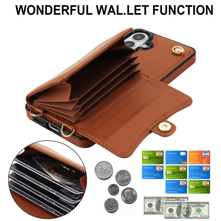 For Samsung Galaxy S26+ 5G RFID Card Slot Phone Case with Long Lanyard