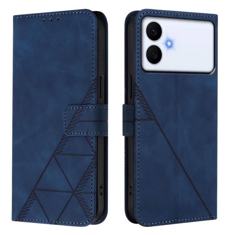 For Samsung Galaxy S26 Edge 5G Crossbody 3D Embossed Flip Leather Phone Case
