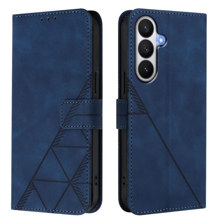 For Samsung Galaxy S26 5G Crossbody 3D Embossed Flip Leather Phone Case
