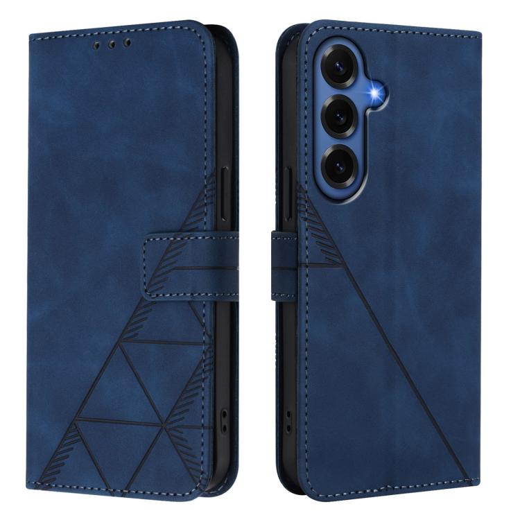 For Samsung Galaxy S26+ 5G Crossbody 3D Embossed Flip Leather Phone Case