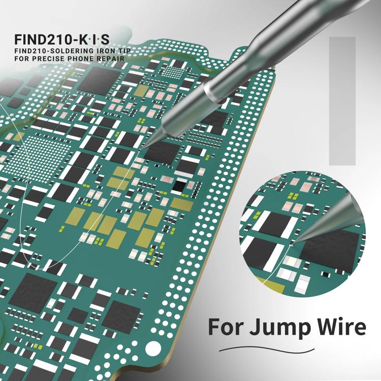 2uul Soldering Iron Tips for Most C210 Soldering Station, Model:FD14 S