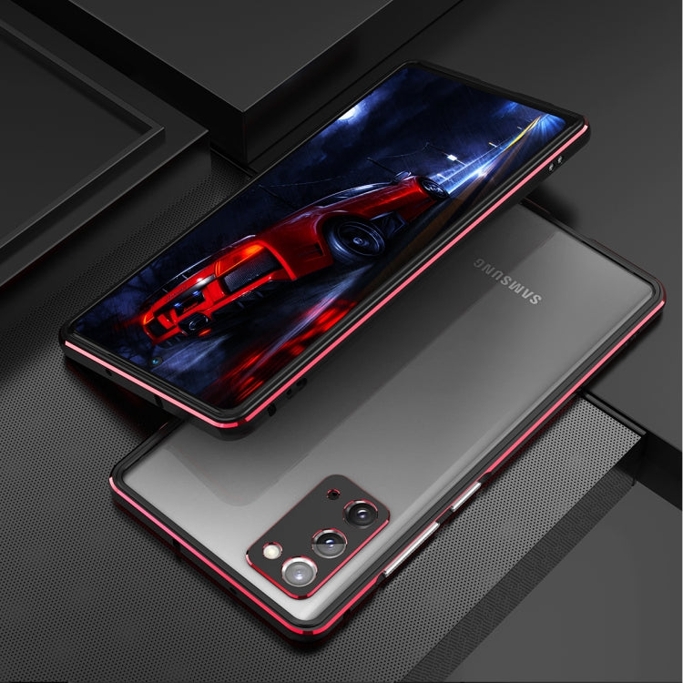 For Samsung Galaxy Note20 Aluminum Alloy Shockproof Protective Bumper Frame