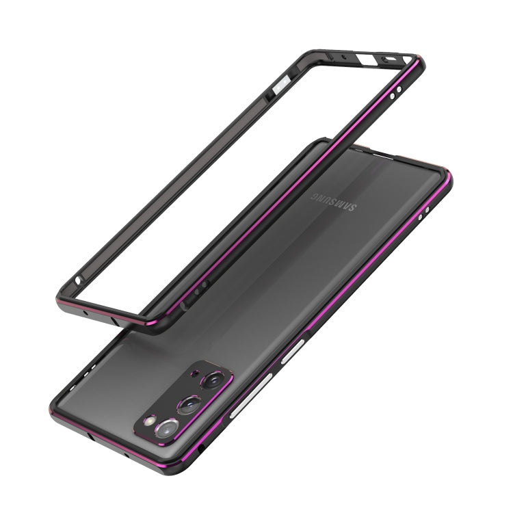 For Samsung Galaxy Note20 Aluminum Alloy Shockproof Protective Bumper Frame