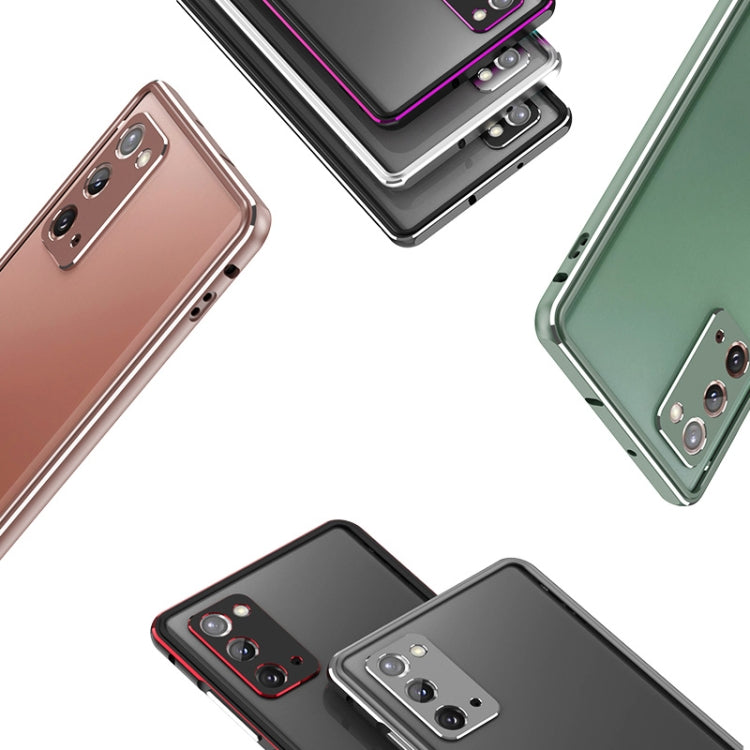 For Samsung Galaxy Note20 Aluminum Alloy Shockproof Protective Bumper Frame
