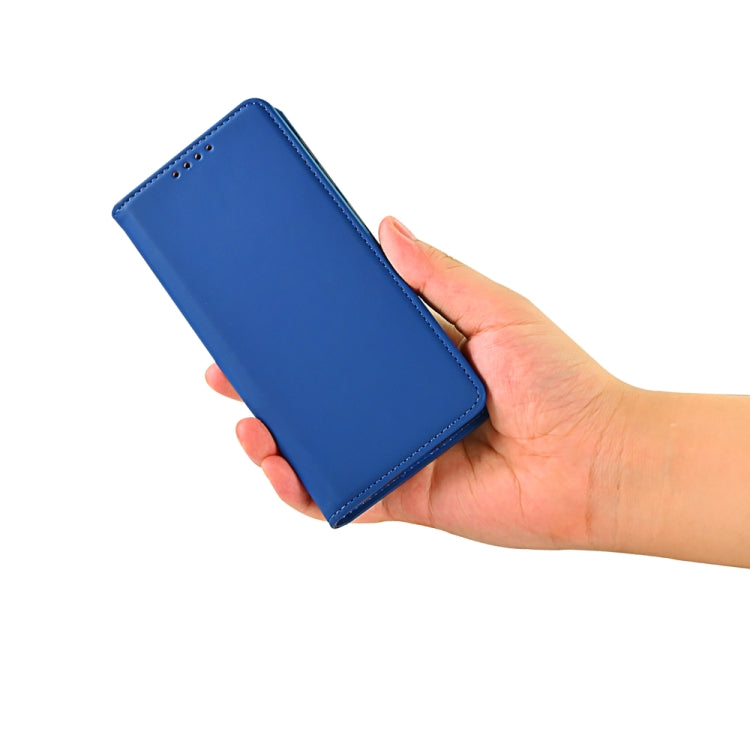 For Samsung Galaxy A20e Strong Magnetism Liquid Feel Horizontal Flip Leather Case with Holder & Card Slots & Wallet