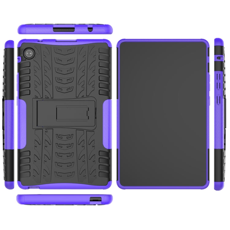 For Huawei MatePad T 8 Tire Texture Shockproof TPU + PC Protective Case with Holder