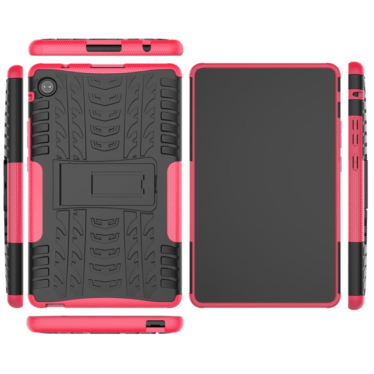 For Huawei MatePad T 8 Tire Texture Shockproof TPU + PC Protective Case with Holder