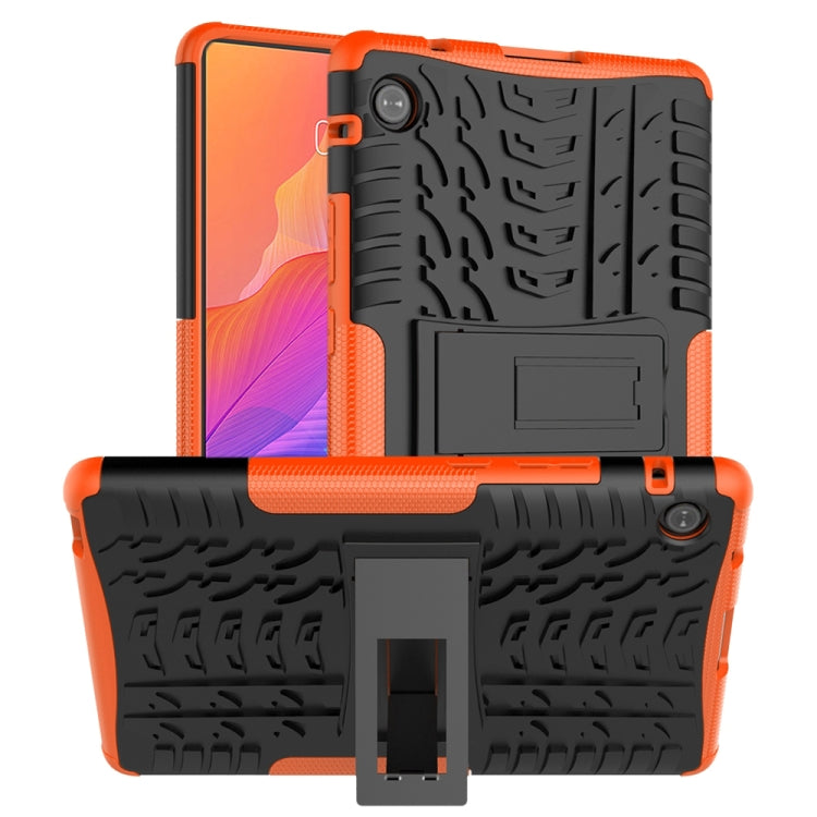 For Huawei MatePad T 8 Tire Texture Shockproof TPU + PC Protective Case with Holder