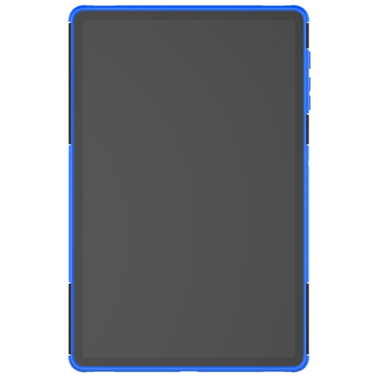 For Samsung Galaxy Tab S7 Lite T730 / T735 & S7+ T970 / T976B Tire Texture Shockproof TPU + PC Protective Case with Holder
