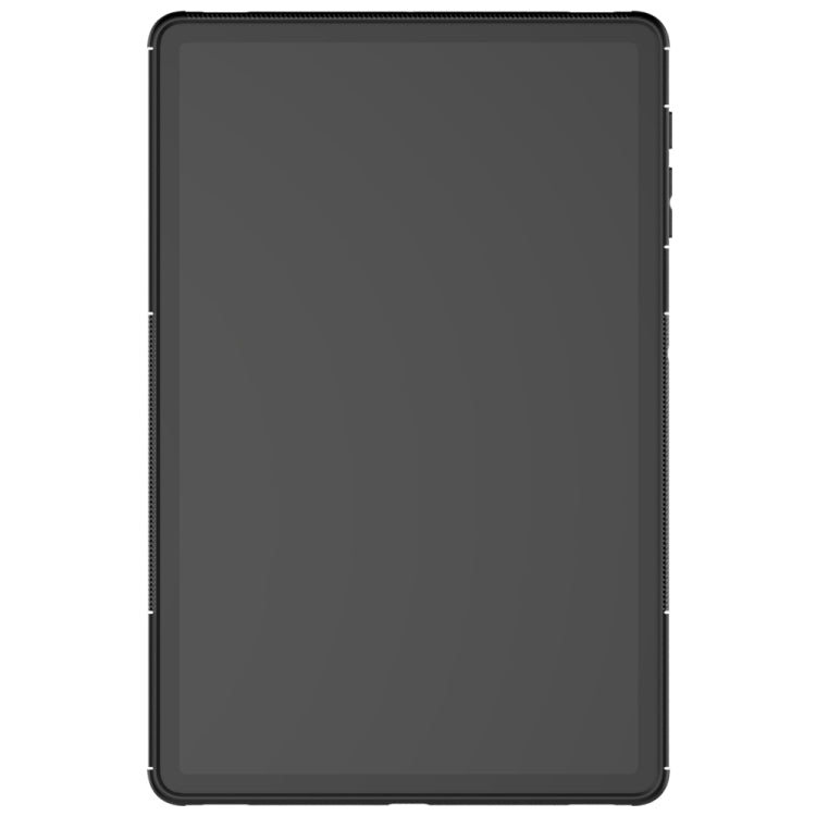 For Samsung Galaxy Tab S7 Lite T730 / T735 & S7+ T970 / T976B Tire Texture Shockproof TPU + PC Protective Case with Holder