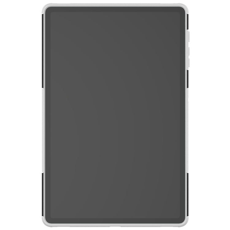 For Samsung Galaxy Tab S7 Lite T730 / T735 & S7+ T970 / T976B Tire Texture Shockproof TPU + PC Protective Case with Holder