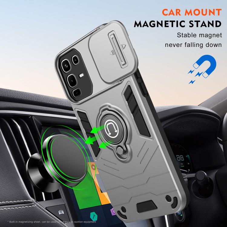 For Infinix  Note 50 4G Camshield Ring Holder Phone Case
