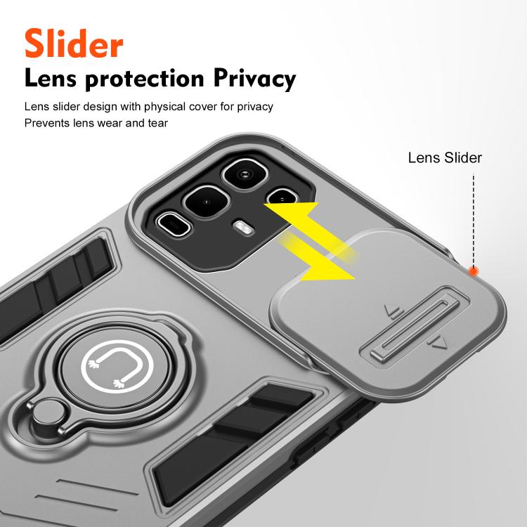 For Infinix  Note 50s Camshield Ring Holder Phone Case