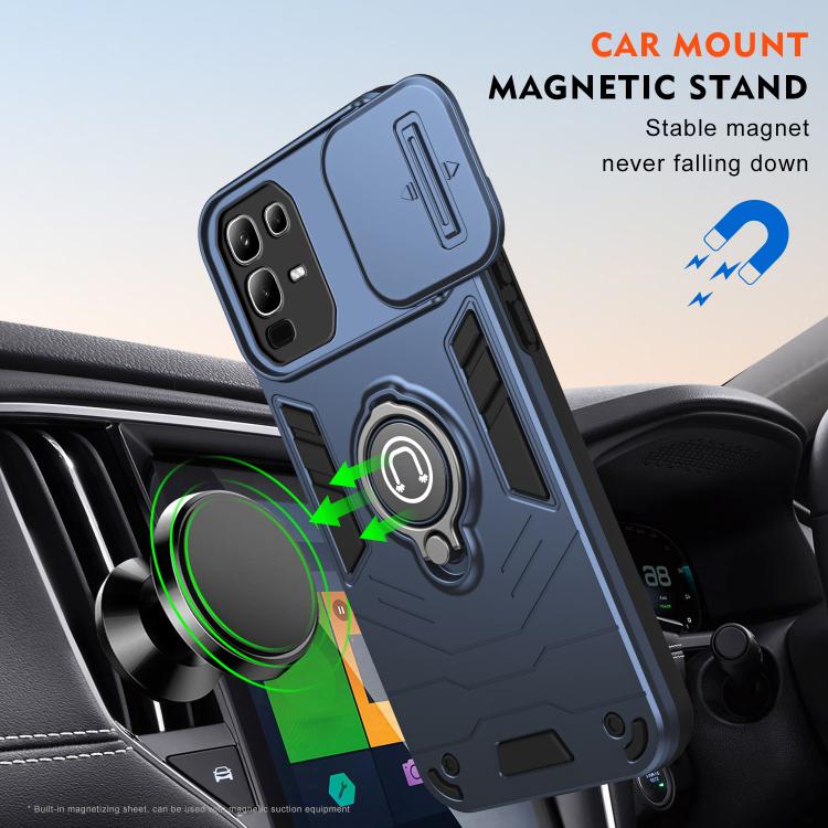 For Infinix  Note 50x Camshield Ring Holder Phone Case