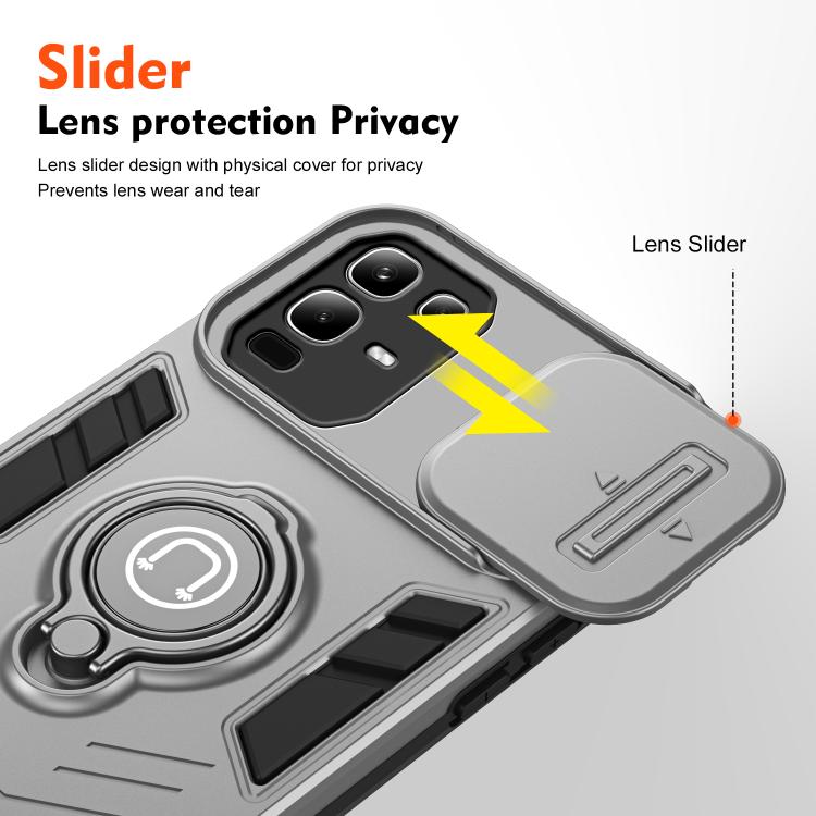 For Infinix  Note 50x Camshield Ring Holder Phone Case