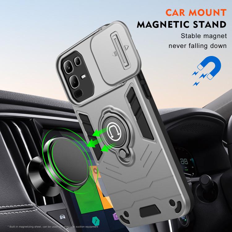 For Infinix  Note 50x Camshield Ring Holder Phone Case