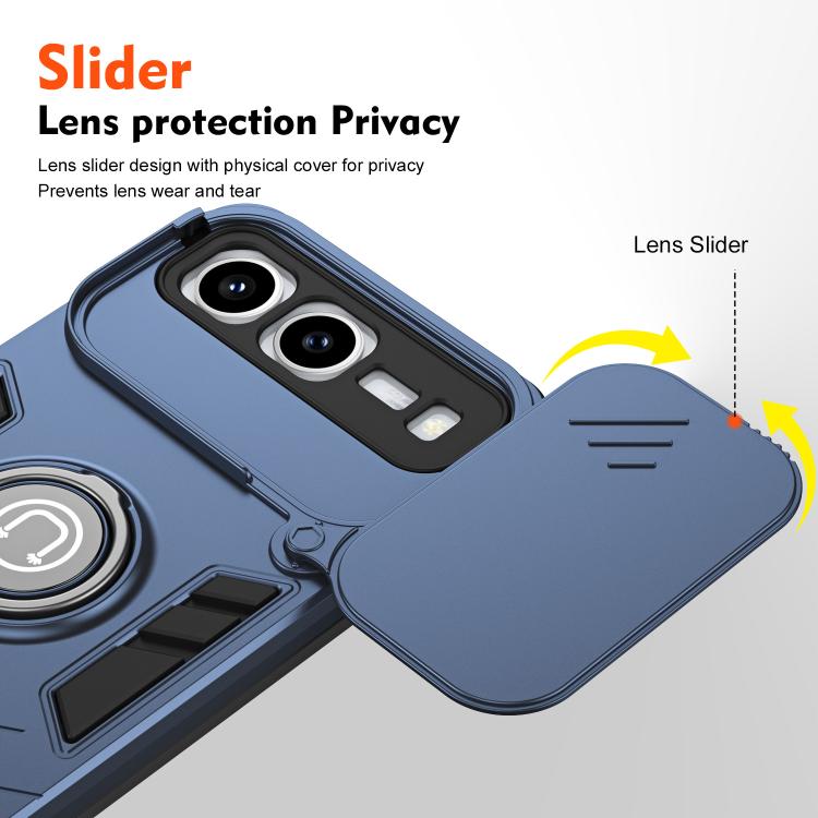 For Infinix Hot 60i 5G Camshield Ring Holder Phone Case