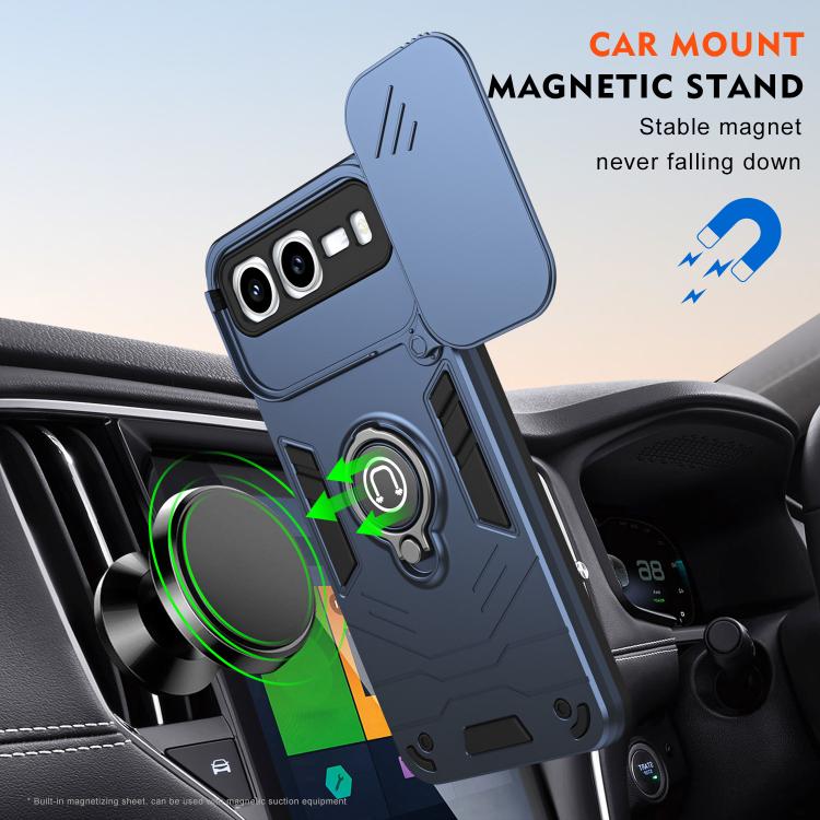 For Infinix Hot 60i 5G Camshield Ring Holder Phone Case