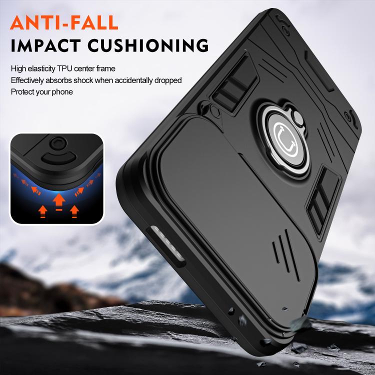 For Infinix Hot 60i 5G Camshield Ring Holder Phone Case