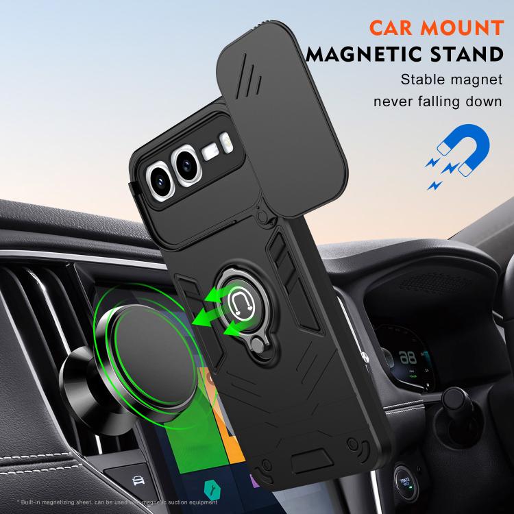 For Infinix Hot 60i 5G Camshield Ring Holder Phone Case