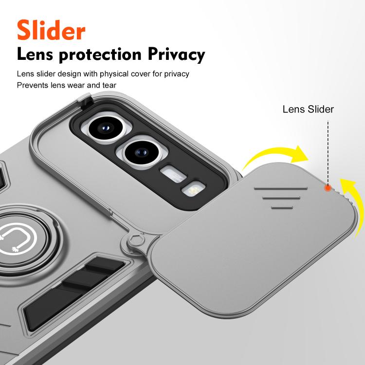 For Infinix Hot 60i 5G Camshield Ring Holder Phone Case