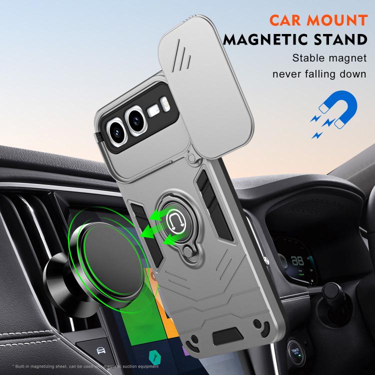 For Infinix Hot 60i 5G Camshield Ring Holder Phone Case