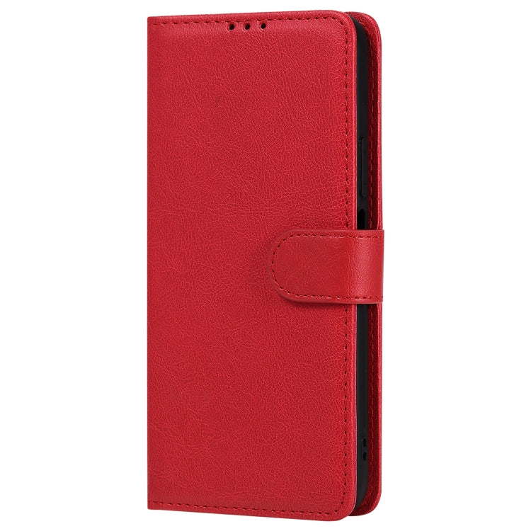 For Huawei Nova 7 SE 2 in 1 Solid Color Detachable PU Leather Case with Card Slots & Magnetic Holder & Photo Frame & Wallet & Strap