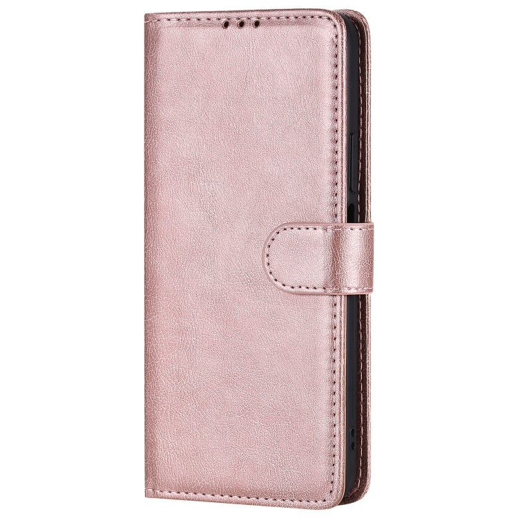 For Huawei Nova 7 SE 2 in 1 Solid Color Detachable PU Leather Case with Card Slots & Magnetic Holder & Photo Frame & Wallet & Strap