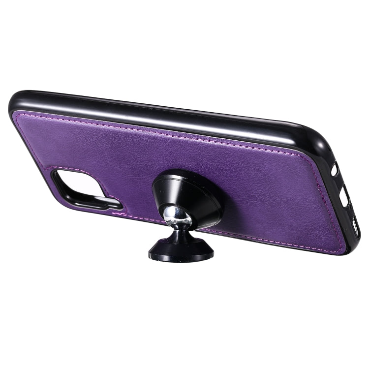 For Huawei P40 Pro 2 in 1 Solid Color Detachable PU Leather Case with Card Slots & Magnetic Holder & Photo Frame & Wallet & Strap