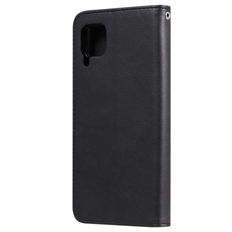 For Huawei P40 Pro 2 in 1 Solid Color Detachable PU Leather Case with Card Slots & Magnetic Holder & Photo Frame & Wallet & Strap