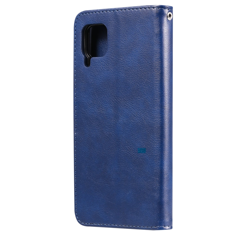 For Huawei P40 Pro 2 in 1 Solid Color Detachable PU Leather Case with Card Slots & Magnetic Holder & Photo Frame & Wallet & Strap
