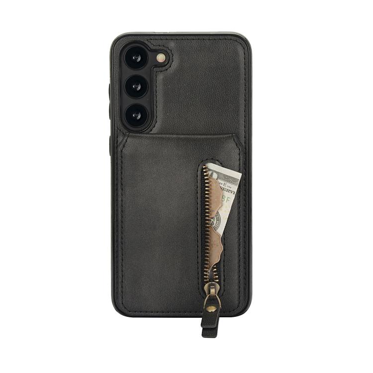 For Samsung Galaxy A54 5G Zipper Wallet Split MagSafe Leather Back Phone Case