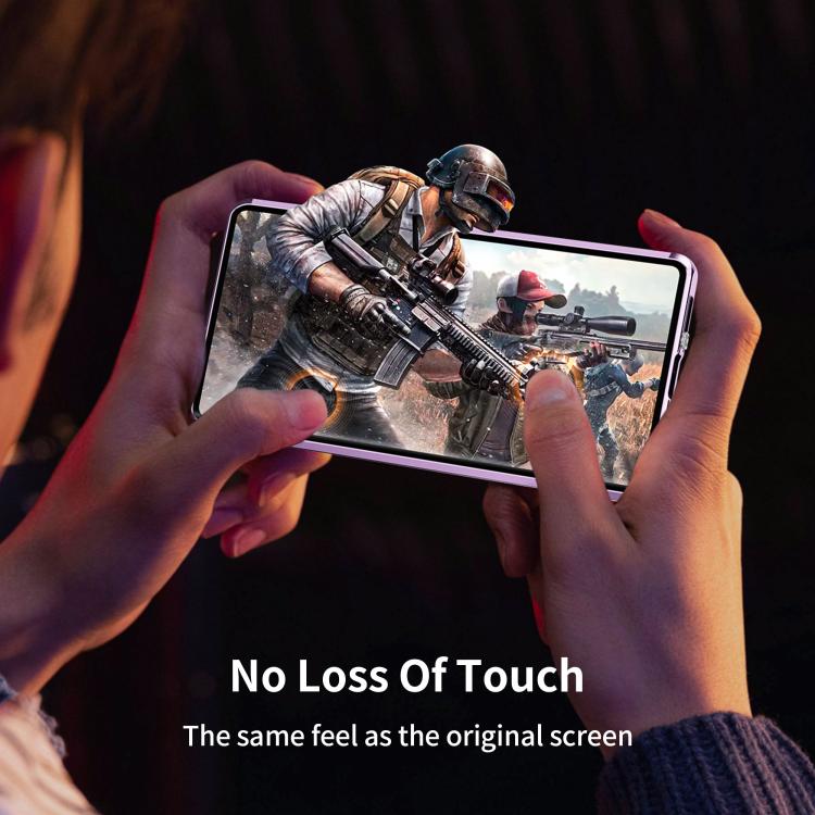 For Samsung Galaxy S25+ 5G HD Full Cover Magnetic Metal Tempered Glass Phone Case