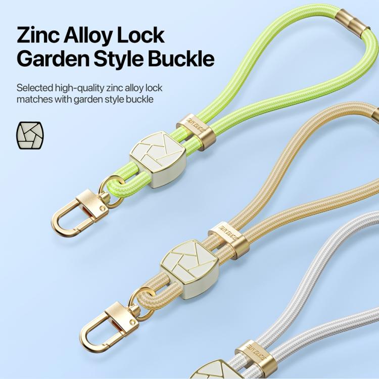 DUX DUCIS Garden Series Broken Ice Pattern Adjustable Short Phone Lanyard