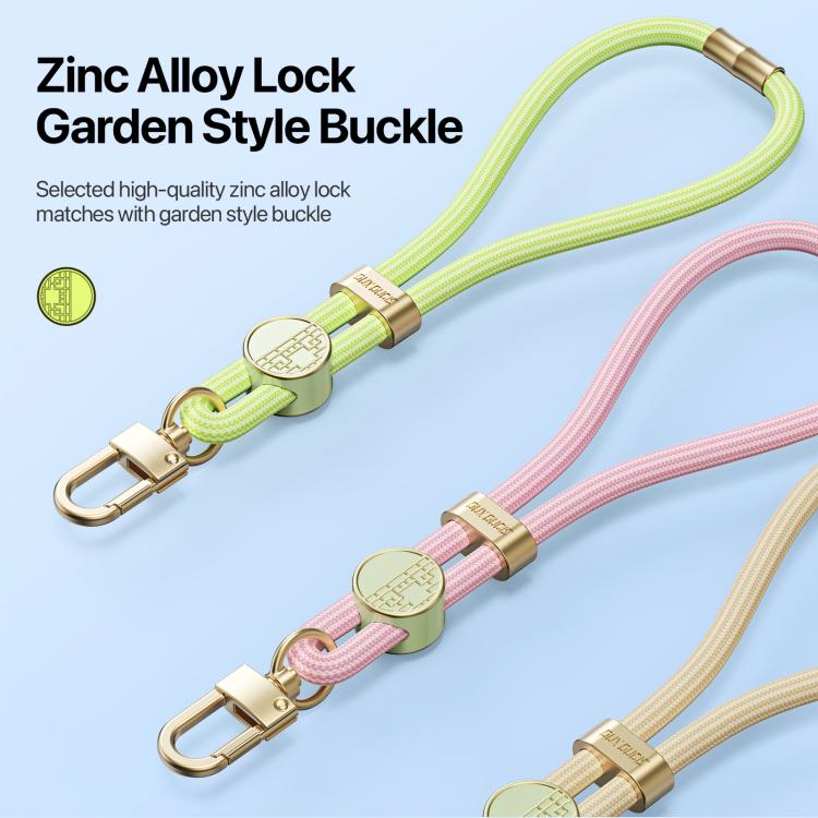 DUX DUCIS Garden Series Tile Pattern Adjustable Short Phone Lanyard