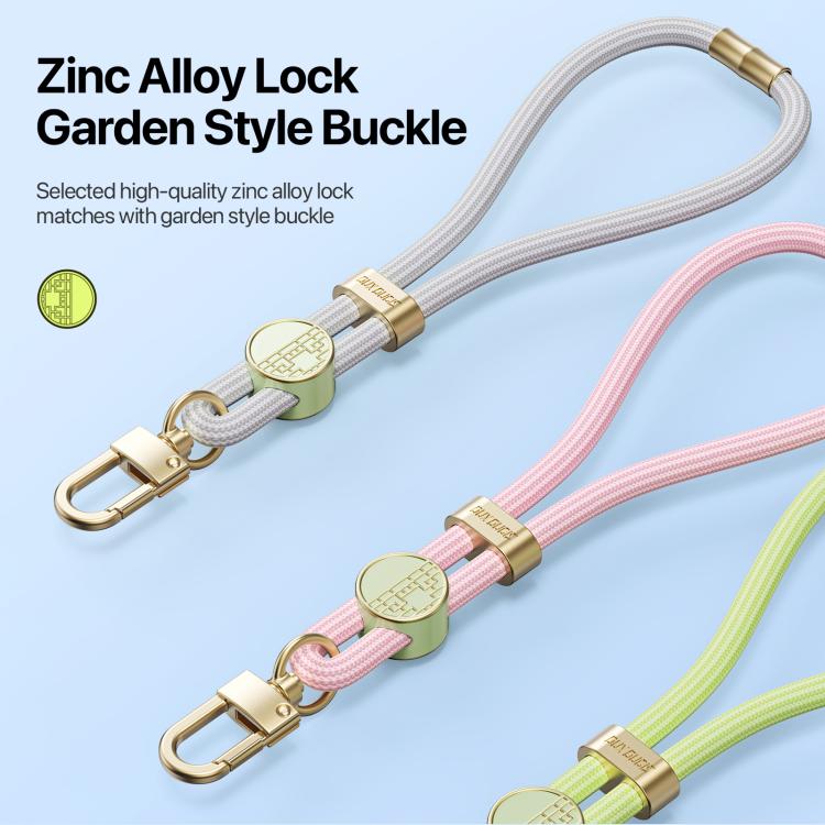 DUX DUCIS Garden Series Tile Pattern Adjustable Short Phone Lanyard