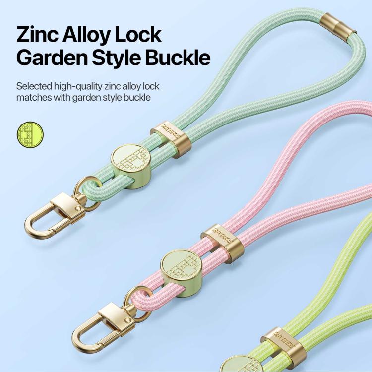 DUX DUCIS Garden Series Tile Pattern Adjustable Short Phone Lanyard