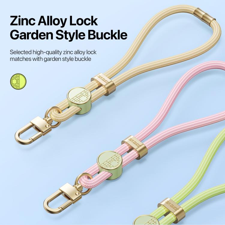 DUX DUCIS Garden Series Tile Pattern Adjustable Short Phone Lanyard