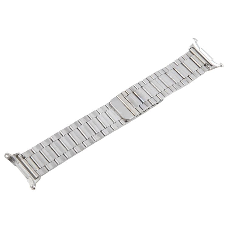 For Samsung Galaxy Watch Ultra 47mm / Ultra 2025 Three-beads Magnetic Steel Watch Band